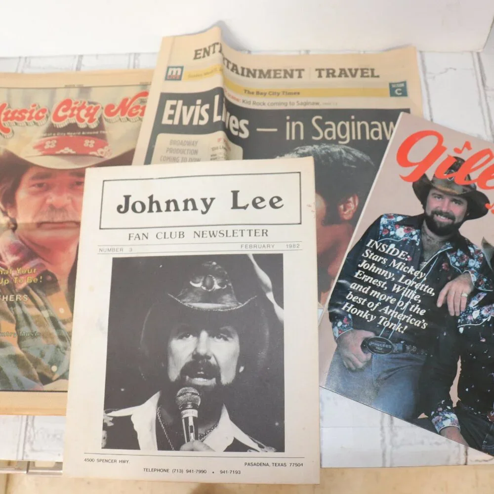 🎶 Music Magazine + Newspaper Bundle · Johnny Lee · Music City News